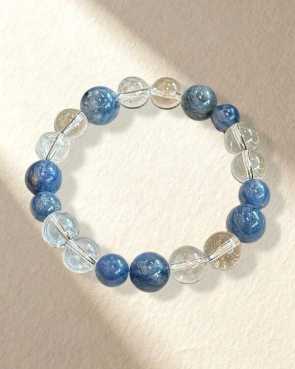 Kyanite Clear Quartz Bracelet