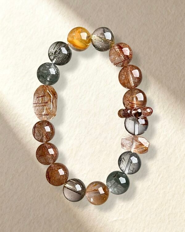Natural Rutilated Quartz Bracelet
