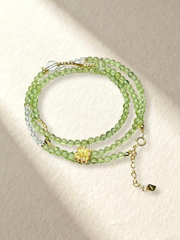 Peridot Gemstone Bracelet