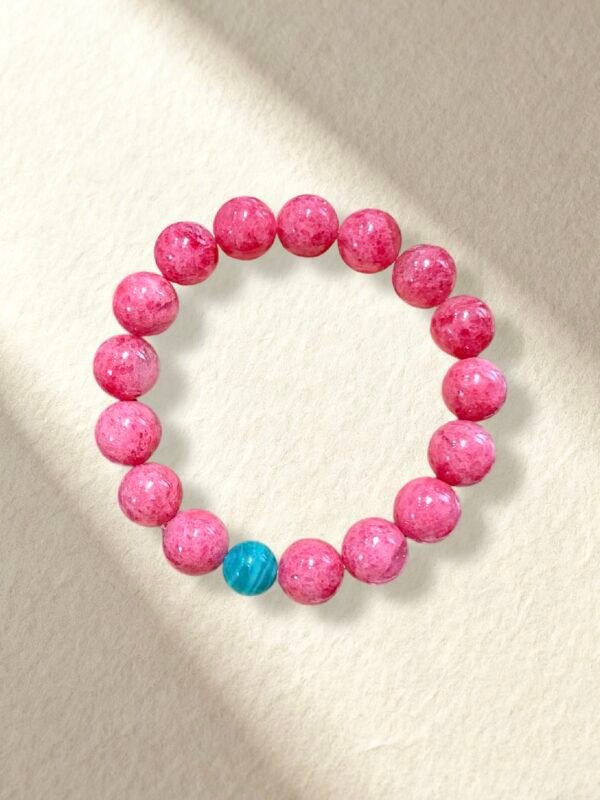 Spring Vibes Crystal Bracelet Rhodonite Amazonite Bracelet