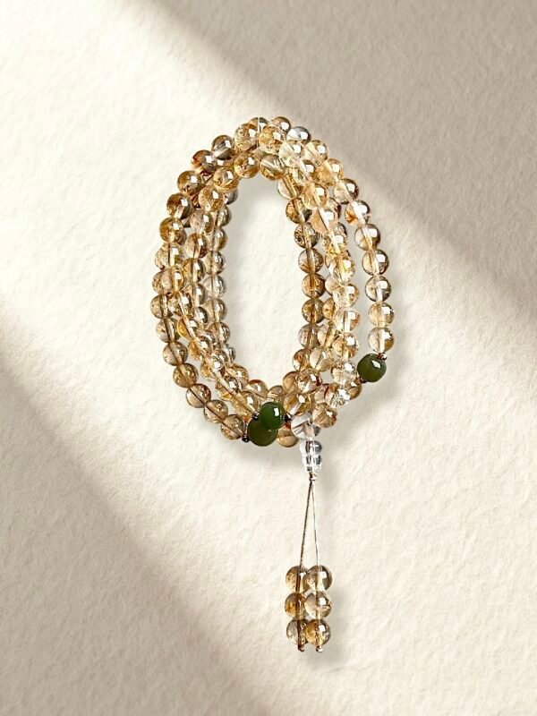 Natural Citrine Bracelet Crystal Necklace
