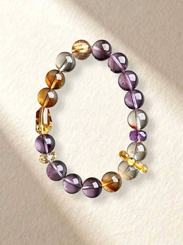 Citrine Amethyst Golden Topaz Bracelet