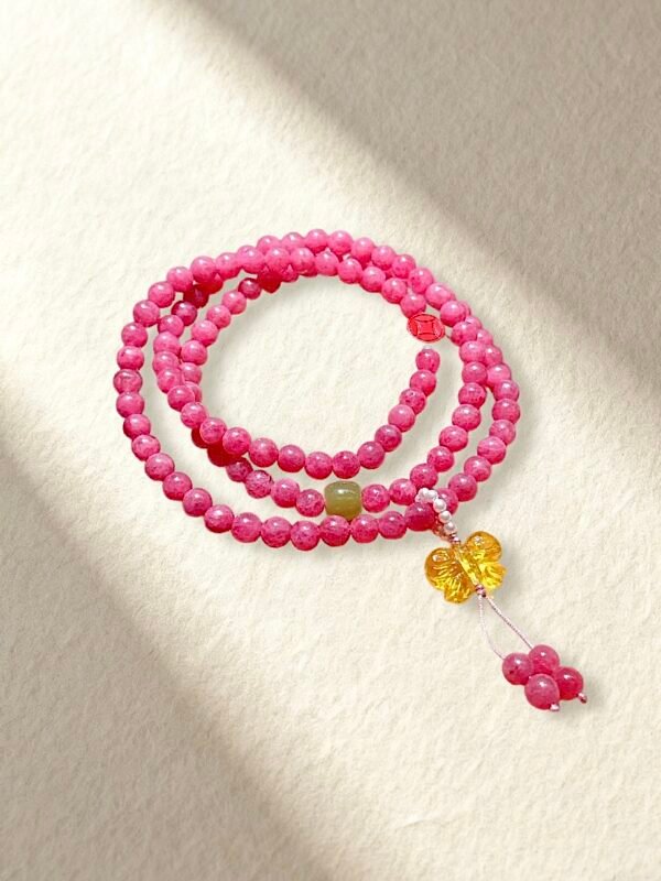 Pink Bracelet Rhodonite Bracelet