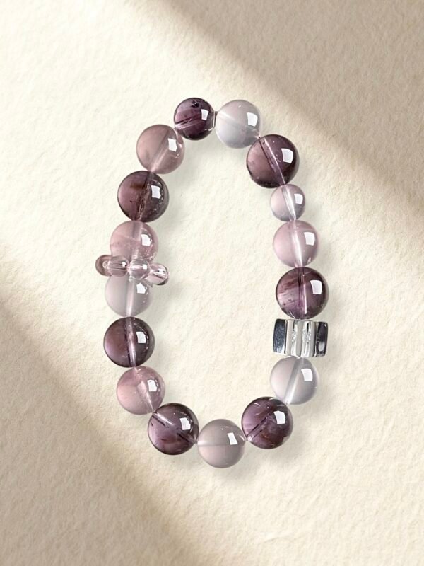 Amethyst Rose Quartz Clear Quartz Bracelet