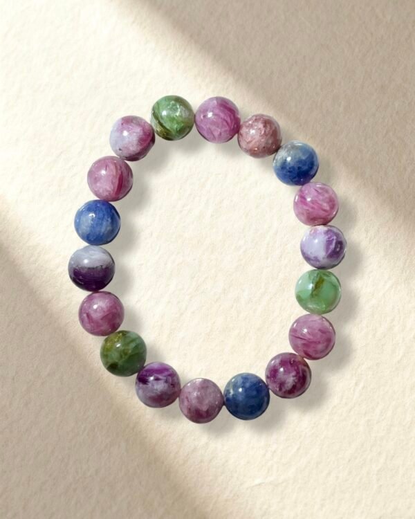 Multi-color Bracelet Lepidolite Bracelet